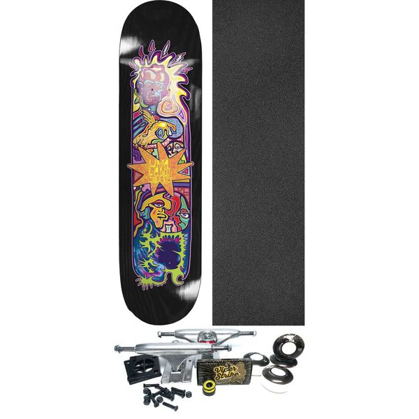Uma Landsleds Skateboards Streams Skateboard Deck - 8" x 31.25" - Complete Skateboard Bundle